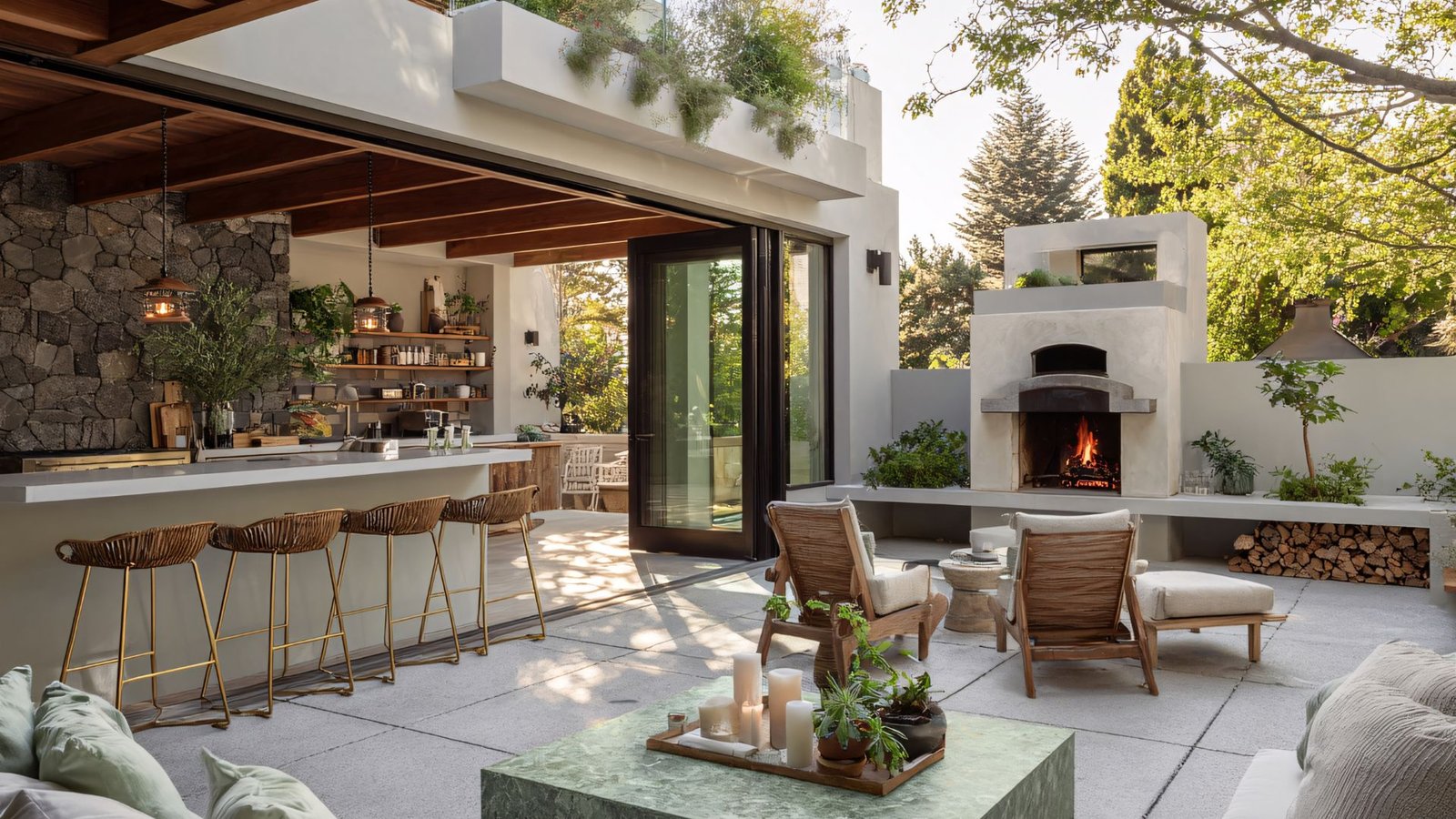 Custom Hardscape Design in Oakland County, MI: Patios, Outdoor Kitchens, Fire Features & More